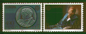 Югославия, 1980, Европа, Президент Тито, 2 марки